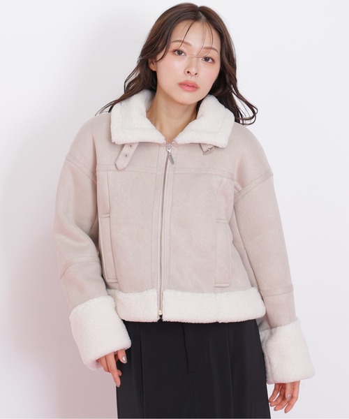 ムートンコート　JILL STUART ファー 楽天市場】【SALE／50%OFF】◇レディフェイクムートンコート
