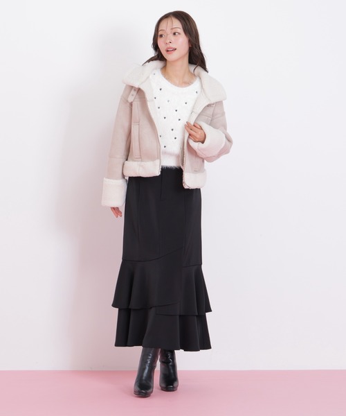 ムートンコート　JILL STUART ファー JILL by JILL STUART（ジルバイジルスチュアート） ムートンコート