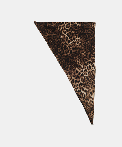 JOURNAL STANDARD LUXE（ジャーナルスタンダード　ラックス）の「レオパベロア ストール（ストール/ショール・レディース・ブラウン・FREE）」の3枚目の写真