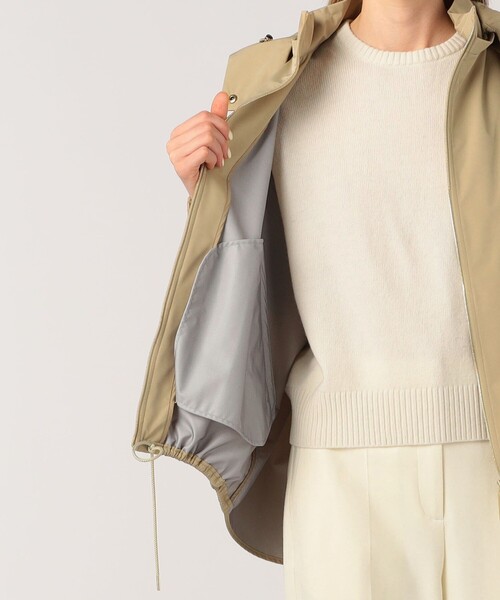 TATRAS（タトラス）の「【別注】TATRAS NARA フードブルゾン（ブルゾン・レディース・ブラック/ダークグリーン/ライトベージュ・1）」の21枚目の写真