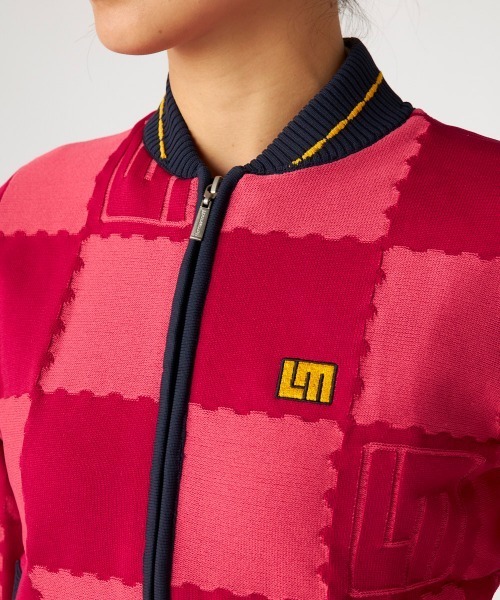 Loudmouth/ラウドマウス】レディースニットブルゾン 蓄熱裏地 ゴルフ
