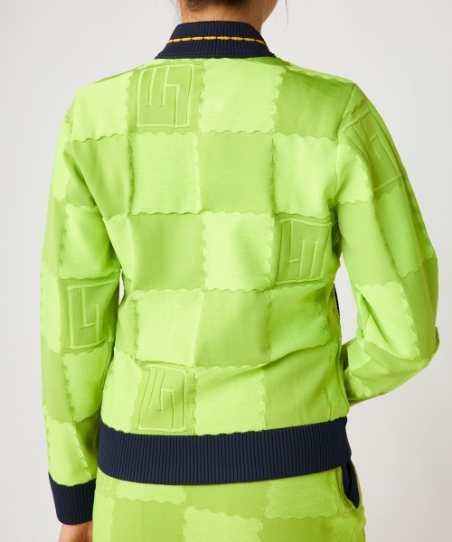 Loudmouth/ラウドマウス】レディースニットブルゾン 蓄熱裏地 ゴルフ