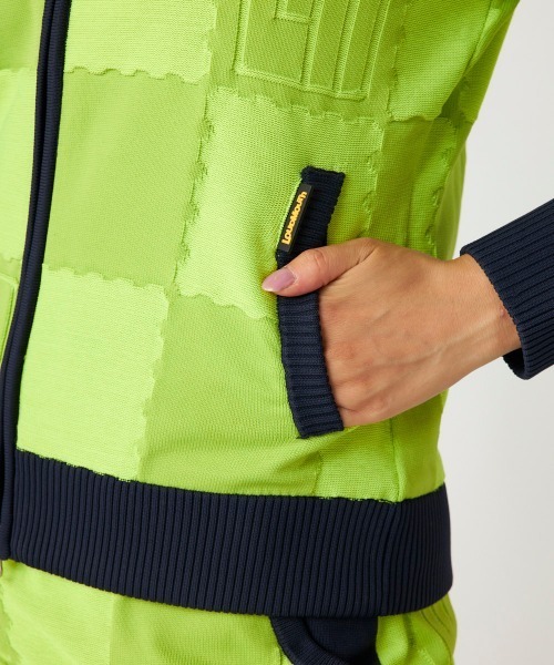 Loudmouth/ラウドマウス】レディースニットブルゾン 蓄熱裏地 ゴルフ