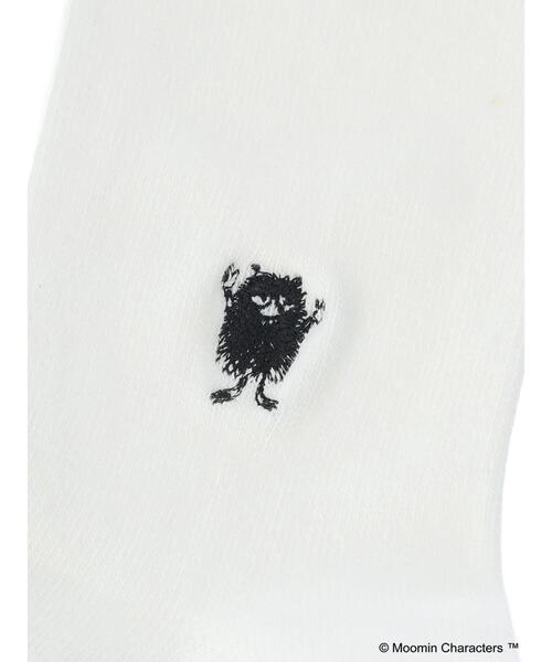 Samansa Mos2(サマンサ モスモス)の「【MOOMIN×Samansa Mos2】スティンキー刺繍ソックス(ソックス/靴下・レディース・グリーン/ブルー/オフホワイト・F)」の12枚目の写真