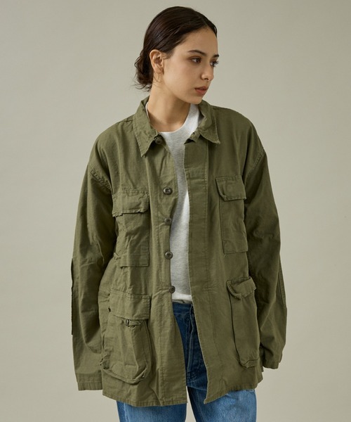 U.S MILITARY】 BDU FATIGUE JACKET COTTON RIP-STOP COMMERCIAL MODEL