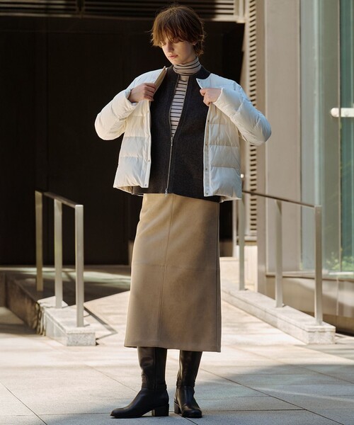 セール】CAT ジップアップ ブルゾン ニット（ニット/セーター）｜J