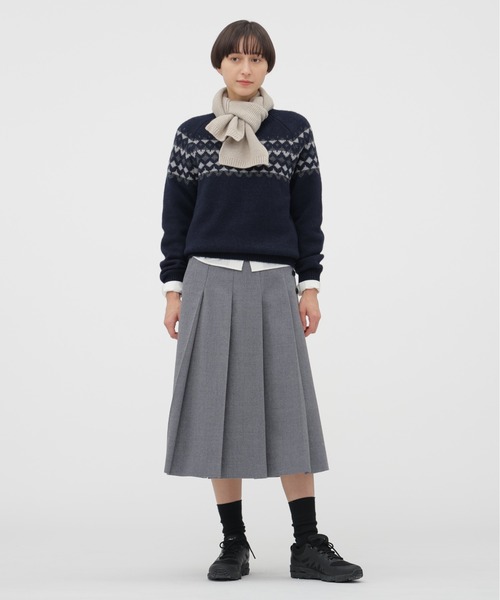 FLANNEL WOOL（スカート）｜MARGARET HOWELL（マーガレットハウエル