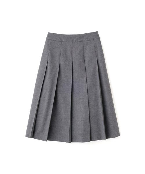 MARGARET HOWELL（マーガレットハウエル）の「FLANNEL WOOL（スカート・レディース・グレー/ネイビー・1/2/3）」の9枚目の写真