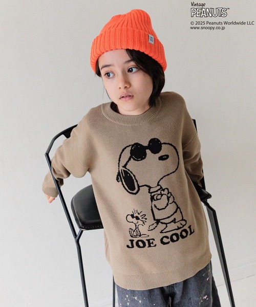 セール】[お家で洗える♪]【PEANUTS×BAYFLOW】ピーナッツニット(KIDS