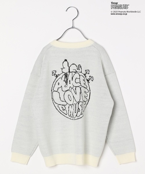 PEANUTS（ピーナッツ）の「[お家で洗える♪]【PEANUTS×BAYFLOW】ピーナッツニット(KIDS)（ニット/セーター・キッズ・オフホワイト/オレンジ/ネイビー/ベージュ・150cm/130cm/110cm）」の20枚目の写真