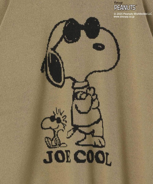 PEANUTS（ピーナッツ）の「[お家で洗える♪]【PEANUTS×BAYFLOW】ピーナッツニット(KIDS)（ニット/セーター・キッズ・オフホワイト/オレンジ/ネイビー/ベージュ・150cm/130cm/110cm）」の7枚目の写真