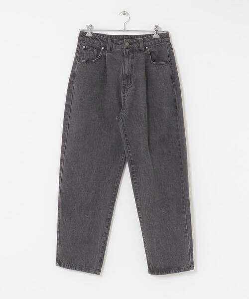 ITEMS URBANRESEARCH(アイテムズ アーバンリサーチ)の「Dusty Wide Tapered Jeans(その他パンツ・メンズ・ブラック系その他/ベージュ系その他/ブルー系その他・MEDIUM/LARGE)」の9枚目の写真