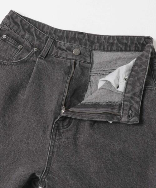 ITEMS URBANRESEARCH(アイテムズ アーバンリサーチ)の「Dusty Wide Tapered Jeans(その他パンツ・メンズ・ブラック系その他/ベージュ系その他/ブルー系その他・MEDIUM/LARGE)」の10枚目の写真