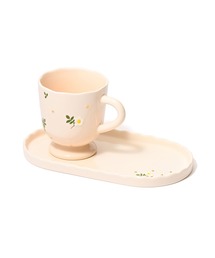 Francfranc（フランフラン）の「フルーロン カフェセット アイボリー（食器）」