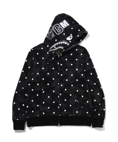 ABC DOT SHARK FULL ZIP HOODIE（パーカー）｜A BATHING APE（ア
