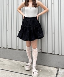 フロントリボンバルーンスカート