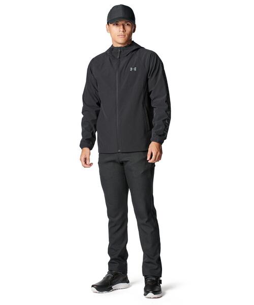 UNDER ARMOUR（アンダーアーマー）の「UAドライブ ウインド フルジップ ジャケット（ゴルフ/メンズ）（その他アウター・メンズ・ブラック・XL/L/3XL/M）」の3枚目の写真