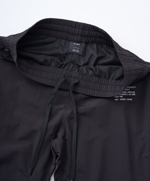 RVCA(ルーカ)の「RVCA メンズ MIL NYLON PT ロングパンツ 【2025年秋冬モデル】/ルーカワッシャーナイロンパンツ(SET UP・セットアップ可能・空港コーデ)(その他パンツ・メンズ・ブラック/グレー・X-LARGE/LARGE/MEDIUM/SMALL)」の8枚目の写真