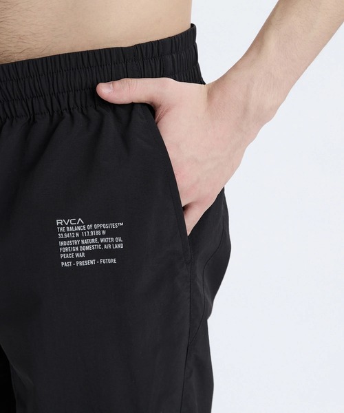 RVCA(ルーカ)の「RVCA メンズ MIL NYLON PT ロングパンツ 【2025年秋冬モデル】/ルーカワッシャーナイロンパンツ(SET UP・セットアップ可能・空港コーデ)(その他パンツ・メンズ・ブラック/グレー・X-LARGE/LARGE/MEDIUM/SMALL)」の9枚目の写真
