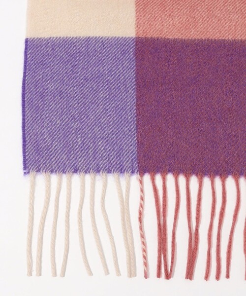 Joshua Ellis ブロックチェック ストール（ストール/ショール