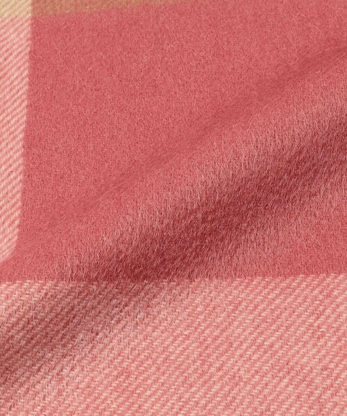 Joshua Ellis（ジョシュアエリス）の「Joshua Ellis ブロックチェック ストール（ストール/ショール・レディース・パープル系その他・FREE）」の4枚目の写真