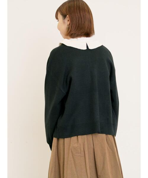 ゆべし×Samansa Mos2】マルチWAYニット（カーディガン/ボレロ