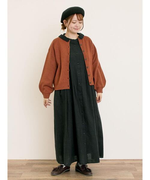 ゆべし×Samansa Mos2】マルチWAYニット（カーディガン/ボレロ