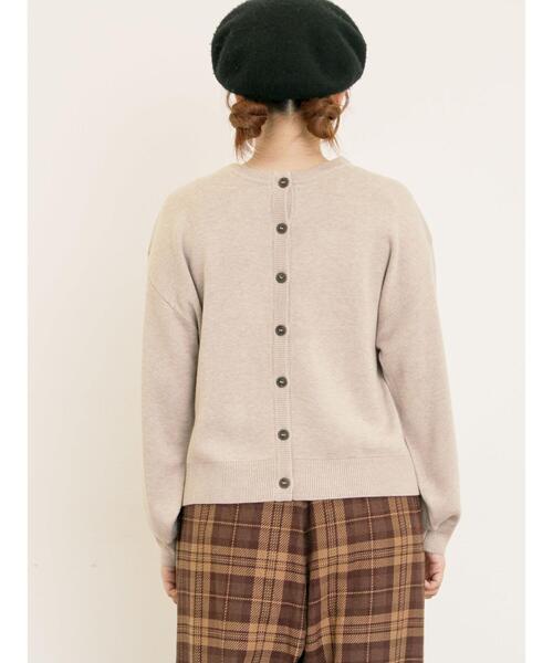 ゆべし×Samansa Mos2】マルチWAYニット（カーディガン/ボレロ