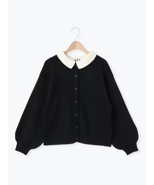 【ゆべし×Samansa Mos2】マルチWAYニット ブラック ゆべし×Samansa Mos2】マルチWAYニット（カーディガン/ボレロ