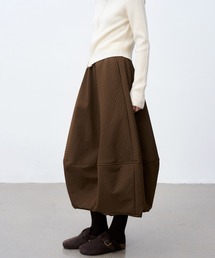 EKCOOKIES（イーケークッキーズ）の「【tageechita】ジャカードキルティングバルーンスカート（スカート）」