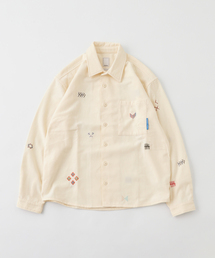 Liberaiders / リベレイダース TIFINAGH EMBROIDERY フランネルシャツ