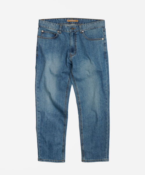 FRIZMWORKS(フリズムワークス)の「OG TAPERED ANKLE DENIM PANTS _ LIGHT BLUE(デニムパンツ・メンズ・その他・LARGE/X-LARGE/SMALL/MEDIUM)」の1枚目の写真