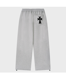 GRAVER（グレーバー）の「[ユニセックス]ドットクロスロゴ刺繍トレーニングワイドパンツ_2カラー（スウェットパンツ）」