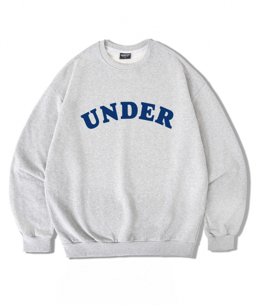 UNDEROFF(アンダーオフ)の「アセンティックリラックスドアンダーアーチマンツーマンスウェットネイビーホワイト(スウェット・レディース・ネイビー・SMALL/MEDIUM/LARGE/X-LARGE)」の2枚目の写真