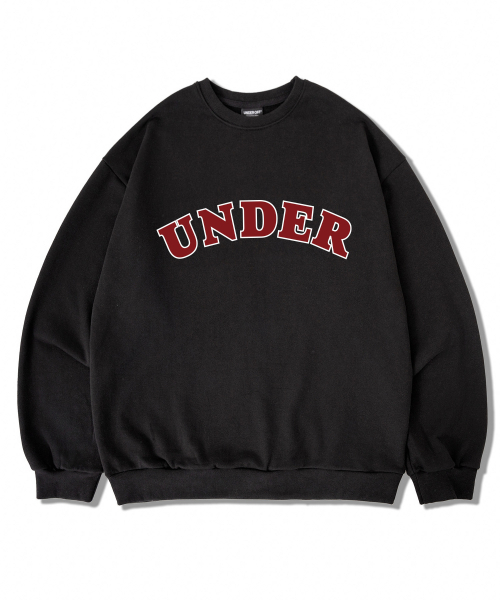UNDEROFF(アンダーオフ)の「アセンティックリラックスドアンダーアーチマンツーマンスウェットネイビーホワイト(スウェット・レディース・ネイビー・SMALL/MEDIUM/LARGE/X-LARGE)」の5枚目の写真