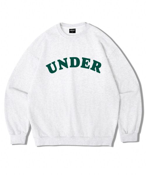 UNDEROFF(アンダーオフ)の「アセンティックリラックスドアンダーアーチマンツーマンスウェットネイビーホワイト(スウェット・レディース・ネイビー・SMALL/MEDIUM/LARGE/X-LARGE)」の7枚目の写真