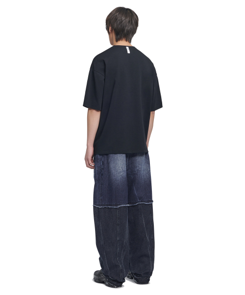 NOMANUAL(NOMANUAL)の「NM PLAIN T-SHIRT - BLACK(Tシャツ/カットソー・レディース・その他・LARGE/X-LARGE/SMALL/MEDIUM)」の5枚目の写真
