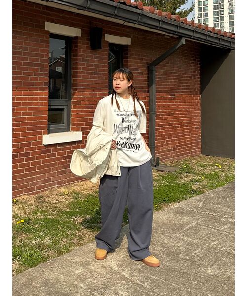 XERO（ゼロ）の「Deep One Tuck Sweat Pants [Light Navy]（スウェットパンツ・メンズ・その他・MEDIUM/SMALL/LARGE）」の3枚目の写真
