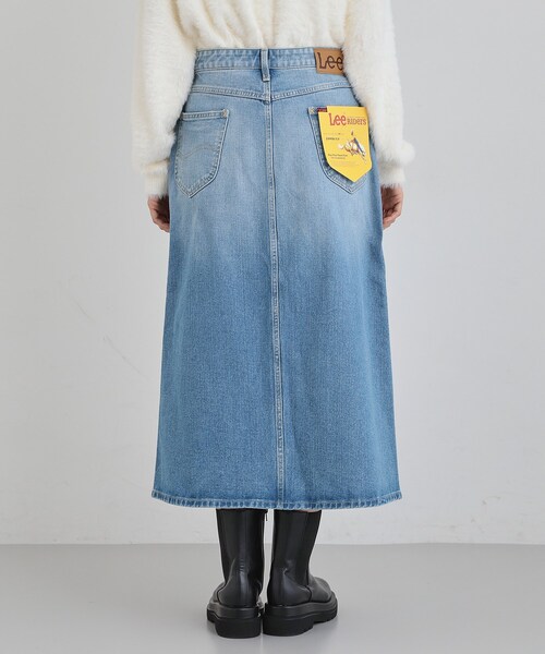 THE SHOP TK (ザ ショップ ティーケー )の「【Lee】デニムスカート(デニムスカート・レディース・サックスブルー/ネイビー・12/13)」の13枚目の写真