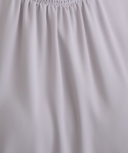 KATHARINE ROSS(キャサリンロス)の「【KATHARINE ROSS】シャーリング襟ブラウス(シャツ/ブラウス・レディース・ブルー/アイボリー/ライトグレー・FREE)」の9枚目の写真