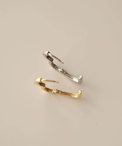 ZAKKA-BOX（ザッカボックス）の「ビジューハートピアスイヤーカフセット（ピアス（片耳用）・レディース・ゴールド/シルバー・FREE）」の20枚目の写真