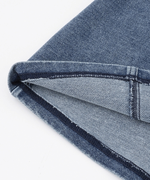 X-girl Stages(エックスガールステージス)の「ロゴ刺しゅうデニムスウェットワンピース(ワンピース・キッズ・ブルー/ピンク・140cm/130cm/100cm/90cm/110cm/120cm)」の13枚目の写真