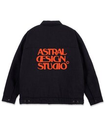 ASTRAL PROJECTION（アストラルプロジェクション）の「アストラルデザインスタジオ オーバーサイズトラッカージャケット_ブラック（デニムジャケット）」
