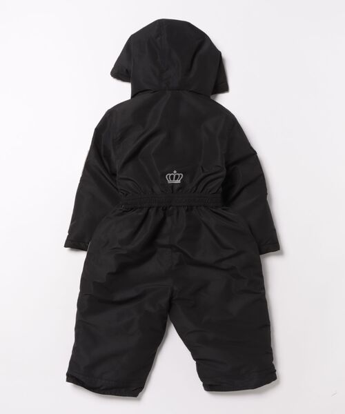 BABYDOLL(ベビードール)の「撥水中綿ジャンプスーツ 1192K(その他アウター・キッズ・パープル/ブラック・S(80-90)/M(100-110)/L(120-130))」の3枚目の写真