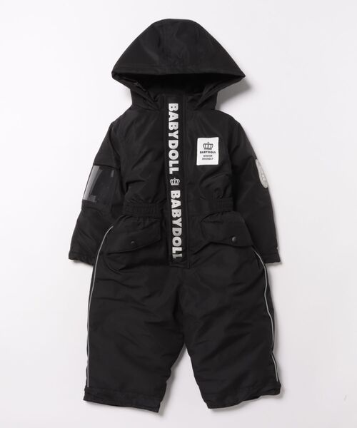 BABYDOLL(ベビードール)の「撥水中綿ジャンプスーツ 1192K(その他アウター・キッズ・パープル/ブラック・S(80-90)/M(100-110)/L(120-130))」の5枚目の写真