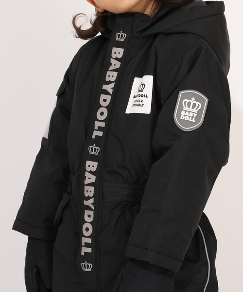 BABYDOLL(ベビードール)の「撥水中綿ジャンプスーツ 1192K(その他アウター・キッズ・パープル/ブラック・S(80-90)/M(100-110)/L(120-130))」の11枚目の写真