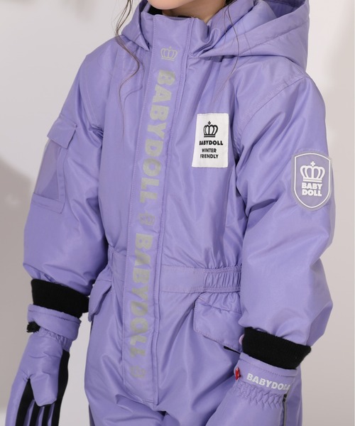 BABYDOLL(ベビードール)の「撥水中綿ジャンプスーツ 1192K(その他アウター・キッズ・パープル/ブラック・S(80-90)/M(100-110)/L(120-130))」の19枚目の写真