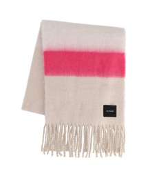 ポリエステルアクリルシャギーマフラー