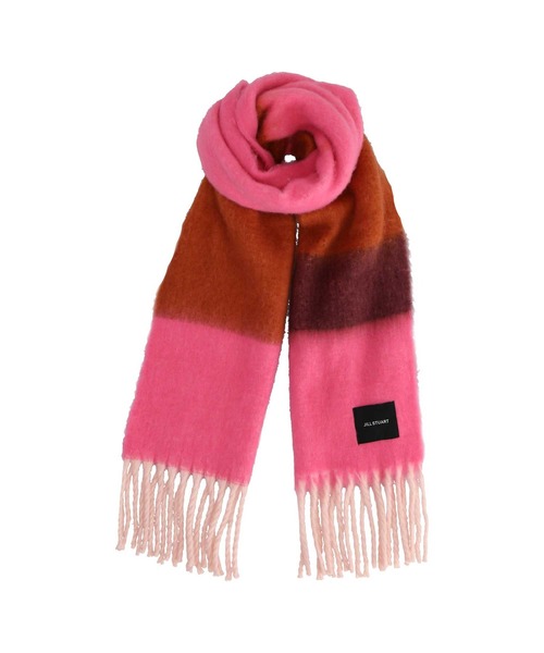 JILL STUART（ジルスチュアート）の「ポリエステルアクリルシャギーマフラー（マフラー・レディース・ピンク/グリーン/ベージュ/ブルー・FREE）」の11枚目の写真