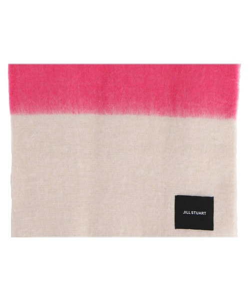 JILL STUART（ジルスチュアート）の「ポリエステルアクリルシャギーマフラー（マフラー・レディース・ピンク/グリーン/ベージュ/ブルー・FREE）」の6枚目の写真